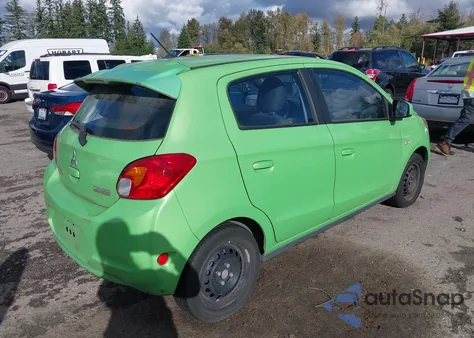 2015 Mitsubishi Mirage De из США, поврежденный, VIN ML32A3HJXFH013016